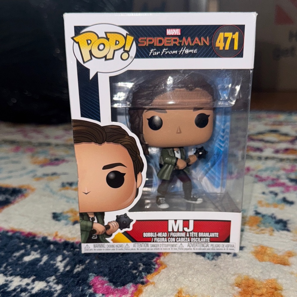 Funko Pop MJ Bobble-Head in Green and Black